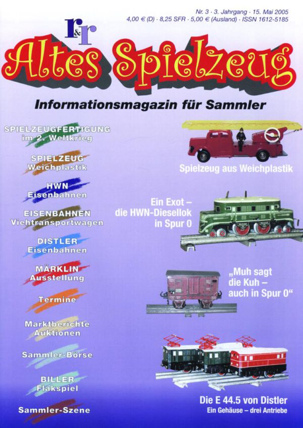 Magazin Altes Spielzeug – Ausgabe 3/2005