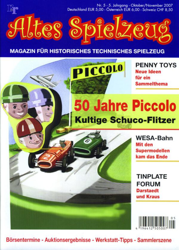 Magazin Altes Spielzeug – Ausgabe 5/2007