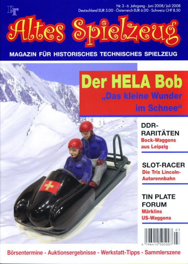 Magazin Altes Spielzeug – Ausgabe 3/2008