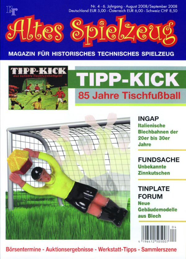 Magazin Altes Spielzeug – Ausgabe 4/2008