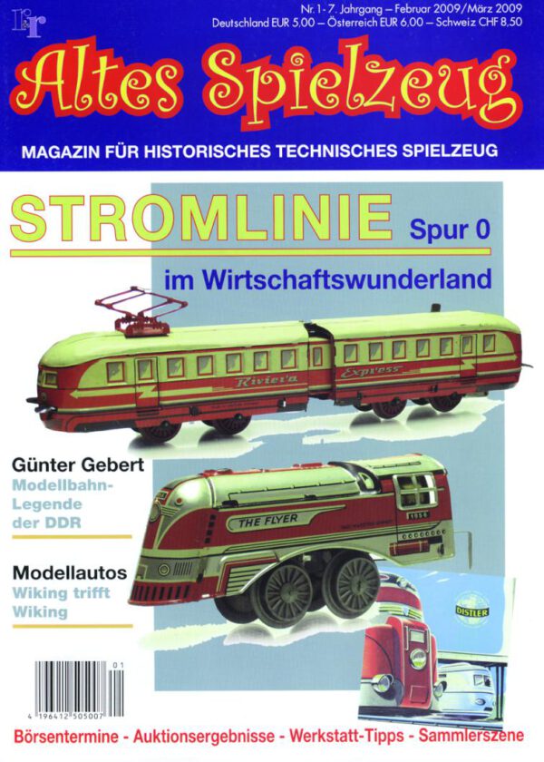 Magazin Altes Spielzeug – Ausgabe 1/2009