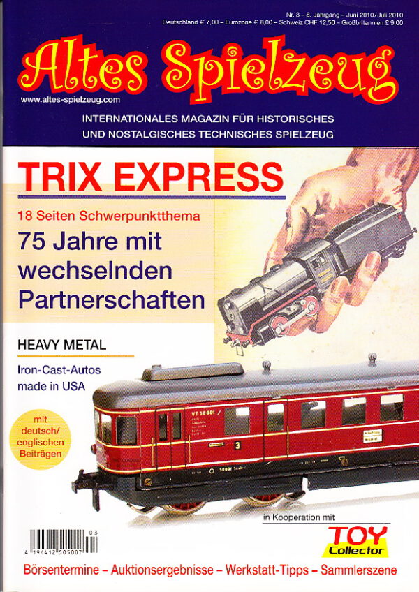 Magazin Altes Spielzeug – Ausgabe 3/2010