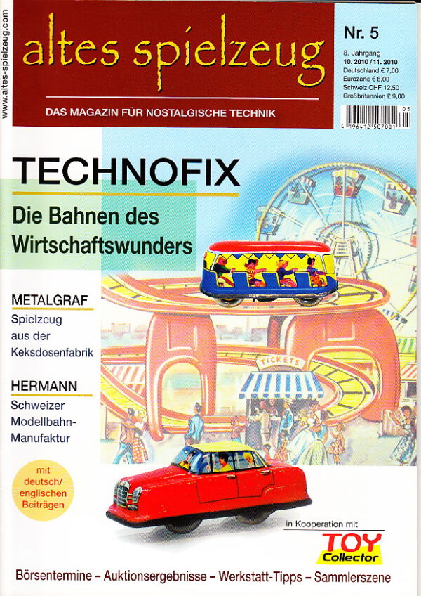Magazin Altes Spielzeug – Ausgabe 5/2010