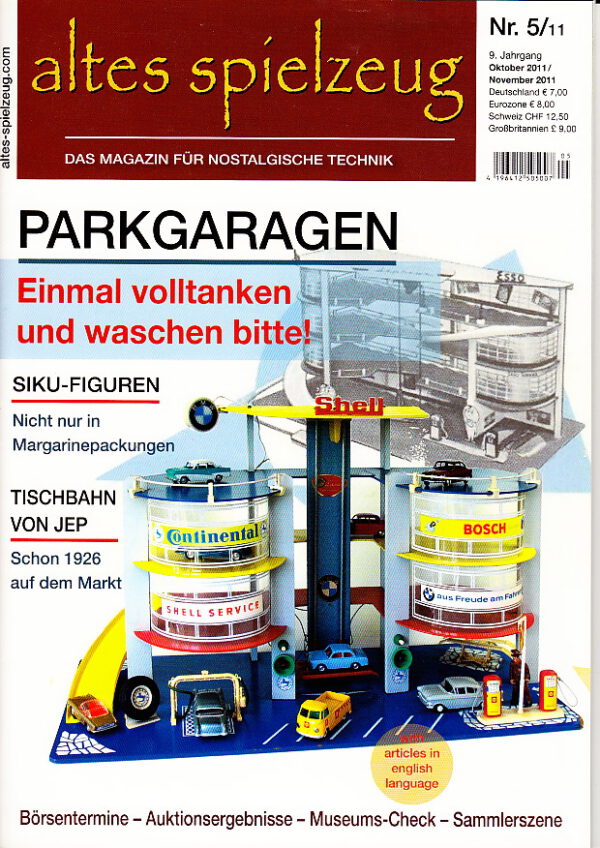 Magazin Altes Spielzeug – Ausgabe 5/2011