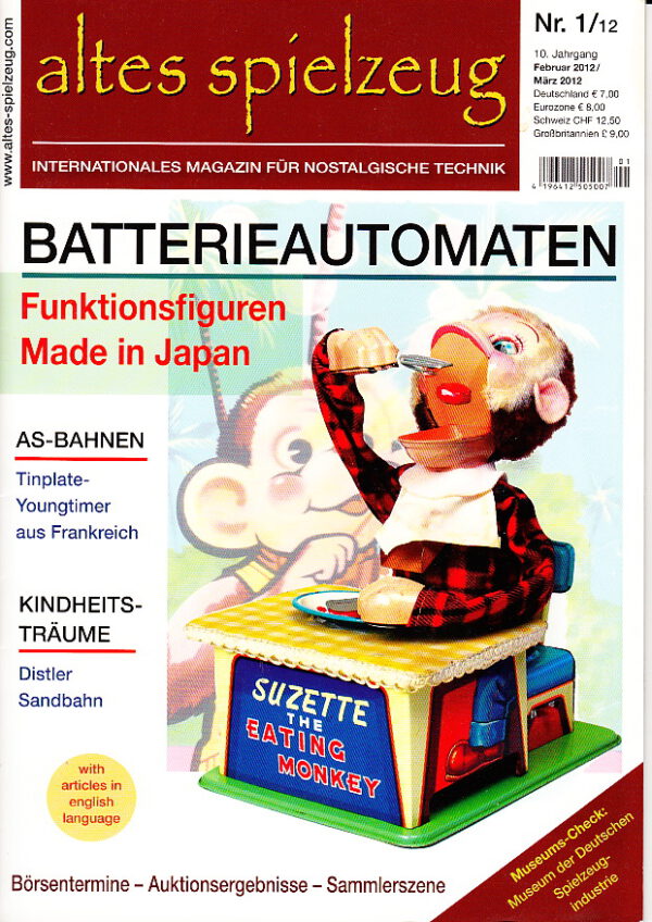 Magazin Altes Spielzeug – Ausgabe 1/2012