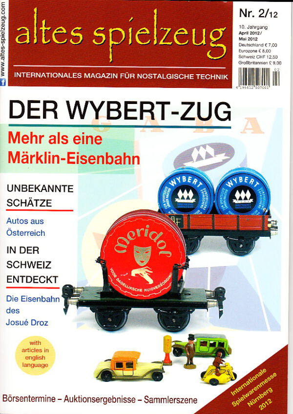 Magazin Altes Spielzeug – Ausgabe 2/2012