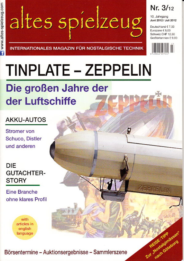 Magazin Altes Spielzeug – Ausgabe 3/2012