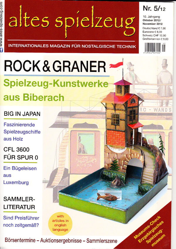 Magazin Altes Spielzeug – Ausgabe 5/2012