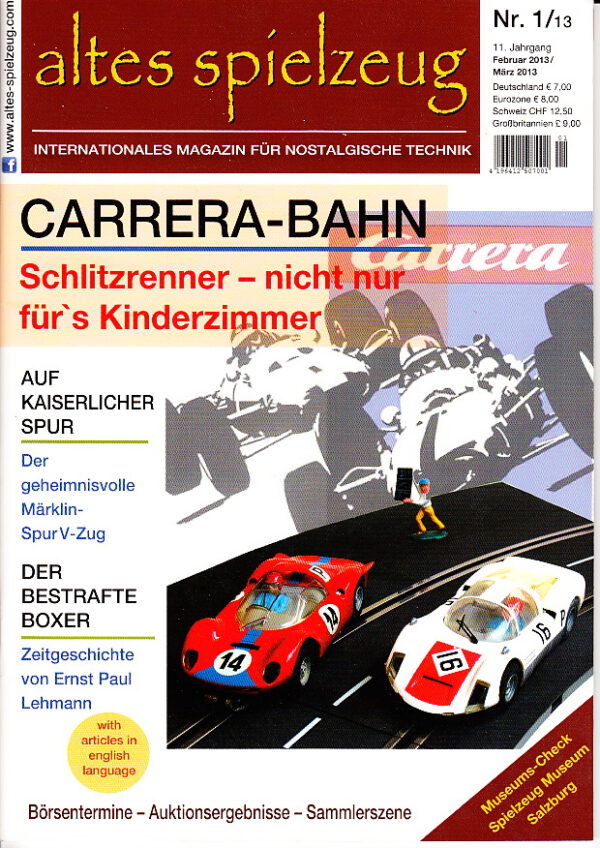 Magazin Altes Spielzeug – Ausgabe 1/2013