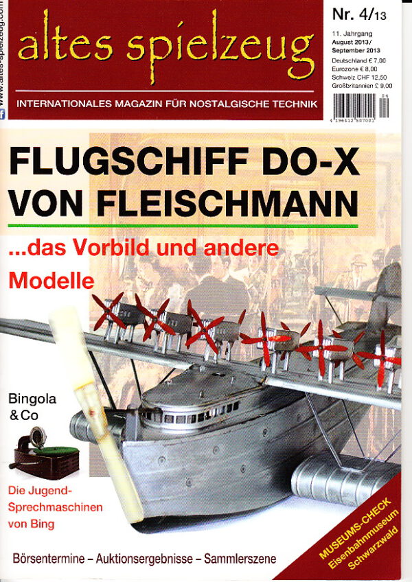Magazin Altes Spielzeug – Ausgabe 4/2013