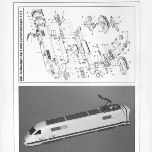 Märklin H0-Bahnen | Alle Einzelteilllisten von 1981 - 1995 (Ersatzteilblätter)