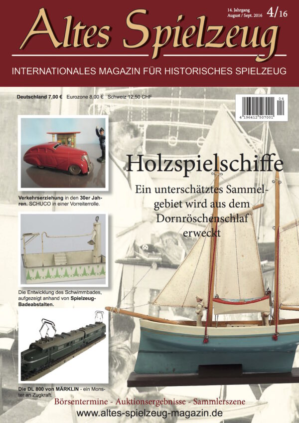 Magazin Altes Spielzeug - Ausgabe 4/2016