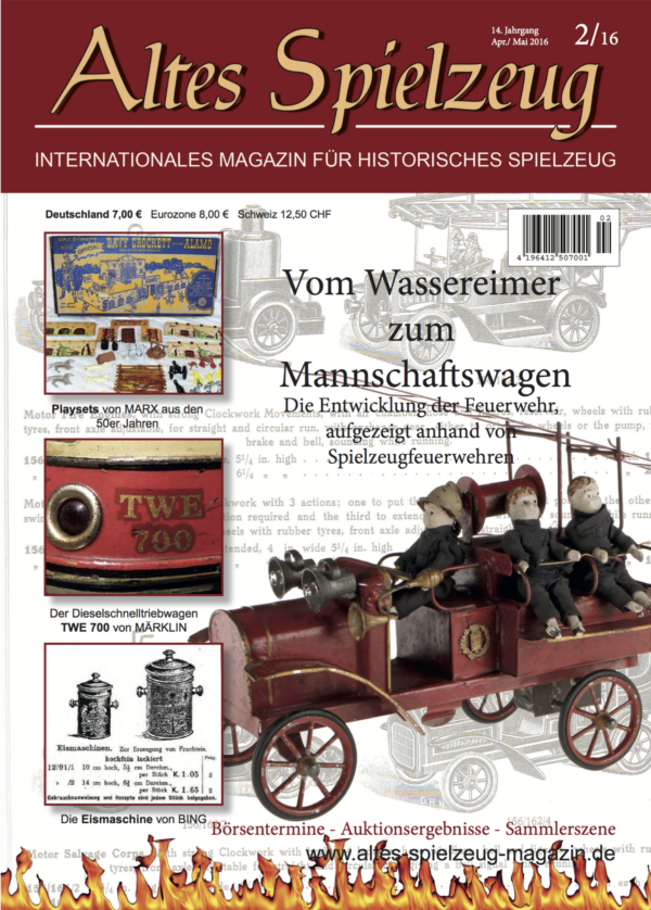 Magazin Altes Spielzeug - Ausgabe 2/2016