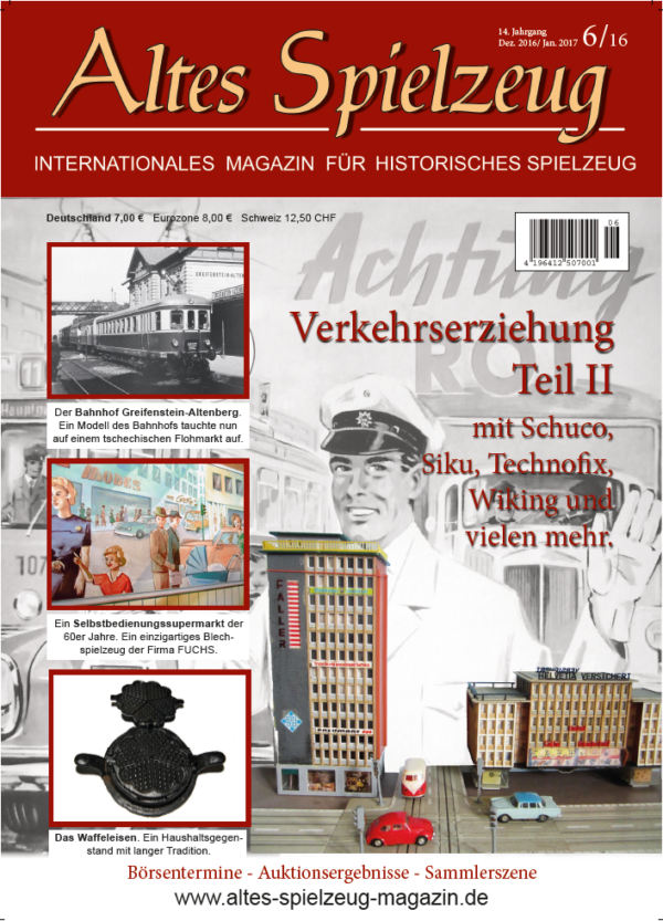 Magazin Altes Spielzeug - Ausgabe 6/2016