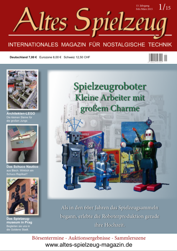 Magazin Altes Spielzeug - Ausgabe 1/2015