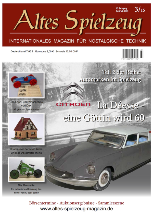 Magazin Altes Spielzeug - Ausgabe 3/2015
