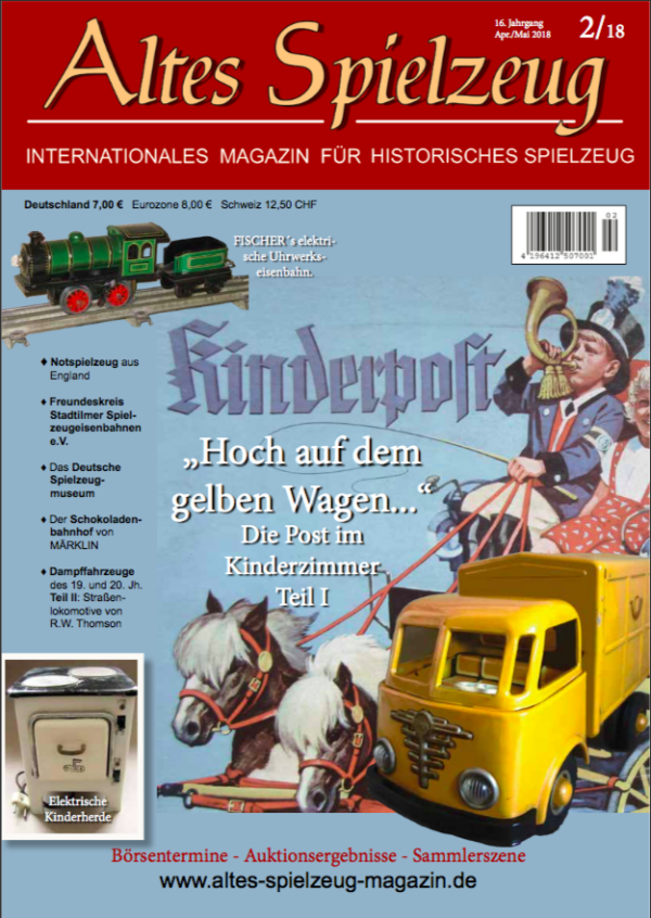 Magazin Altes Spielzeug - Ausgabe 2/2018