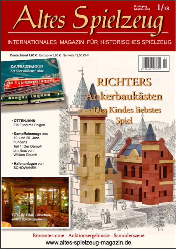 Magazin Altes Spielzeug - Ausgabe 1/2018