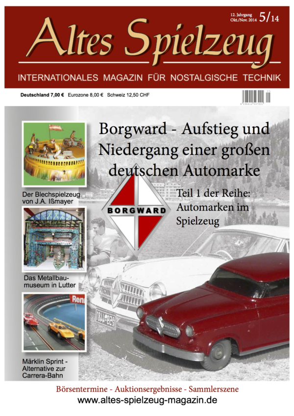 Magazin Altes Spielzeug - Ausgabe 5/2014
