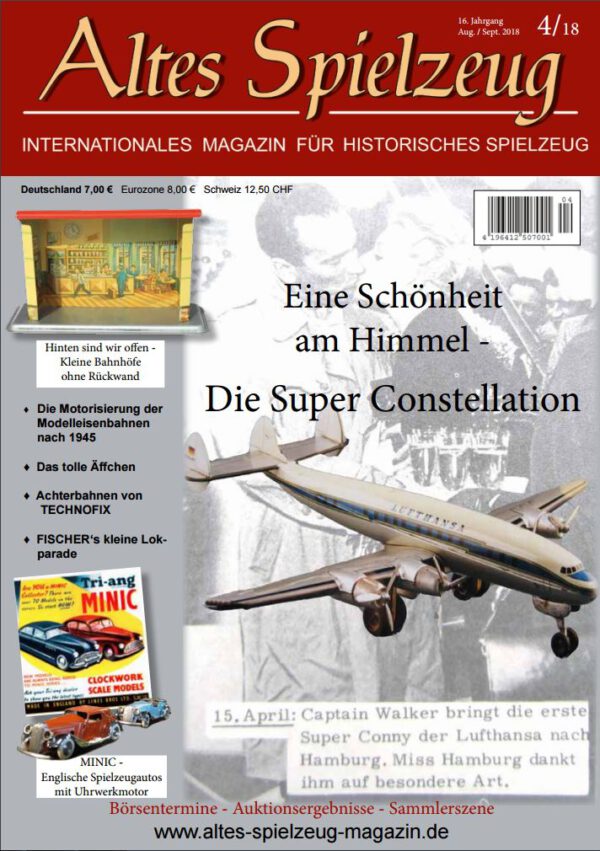Magazin Altes Spielzeug - Ausgabe 4/2018